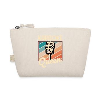 Queen Karaoke Bar, Party, Company Party, Women - Organic Pouch - nature - Front