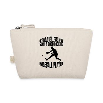 Cadeau de baseball Baseball Lovers Jeu de baseball - Trousse biologique - nature - Devant
