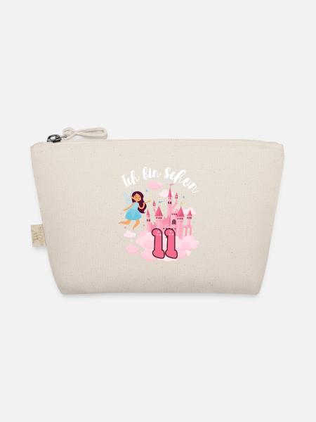 I am already 11 Fairy Magic Castle 11. - Organic Pouch - nature - Front