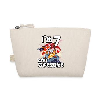 I' and awesome Japanese carp koi - Organic Pouch - nature - Front