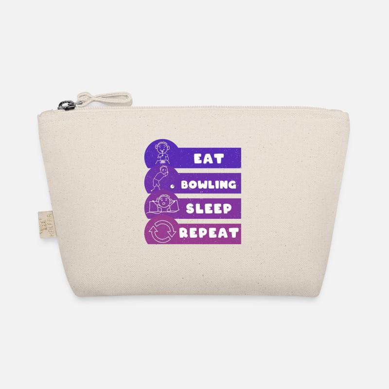 Manger Bowling Sommeil Répéter Bowler Trousse biologique