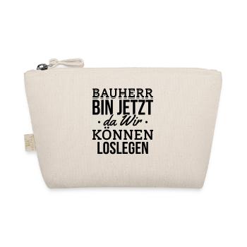 Bauherren Richtfest Häuslebauer Bauherrin - Hausba - Bio-Täschchen - Natur - Vorne