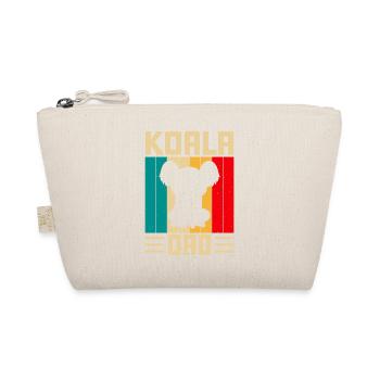 Best Koala Dad of All Time Koala Bear - Organic Pouch - nature - Front