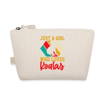 JUST A GIRL WHO LOVES KOALAS - Trousse biologique - nature - Devant