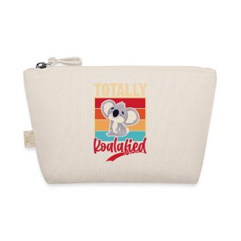 Totally koalified. Jokes with koala. - Organic Pouch - nature - Front