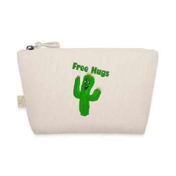 Free Hugs - Cactus Hug - all colors fun4m3 - Organic Pouch - nature - Front
