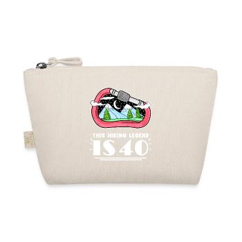 Randonnée 40ème anniversaire Randonneur 40 ans - Trousse biologique - nature - Devant