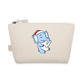 Eléphant Noël Sommeil Sommeil Sommeil Sommeil - Trousse biologique - nature - Devant