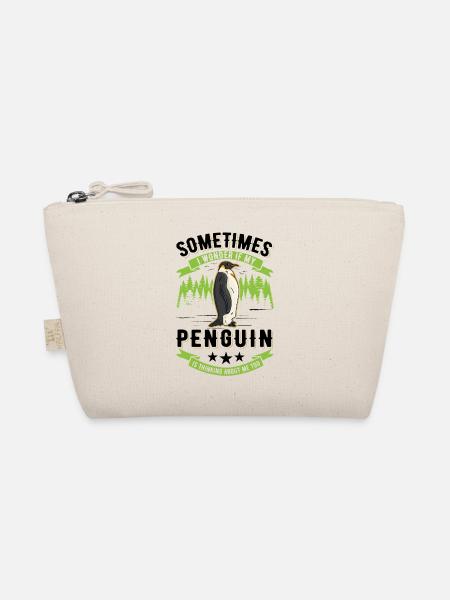 Penguin Penguin Emperor Penguin - Organic Pouch - nature