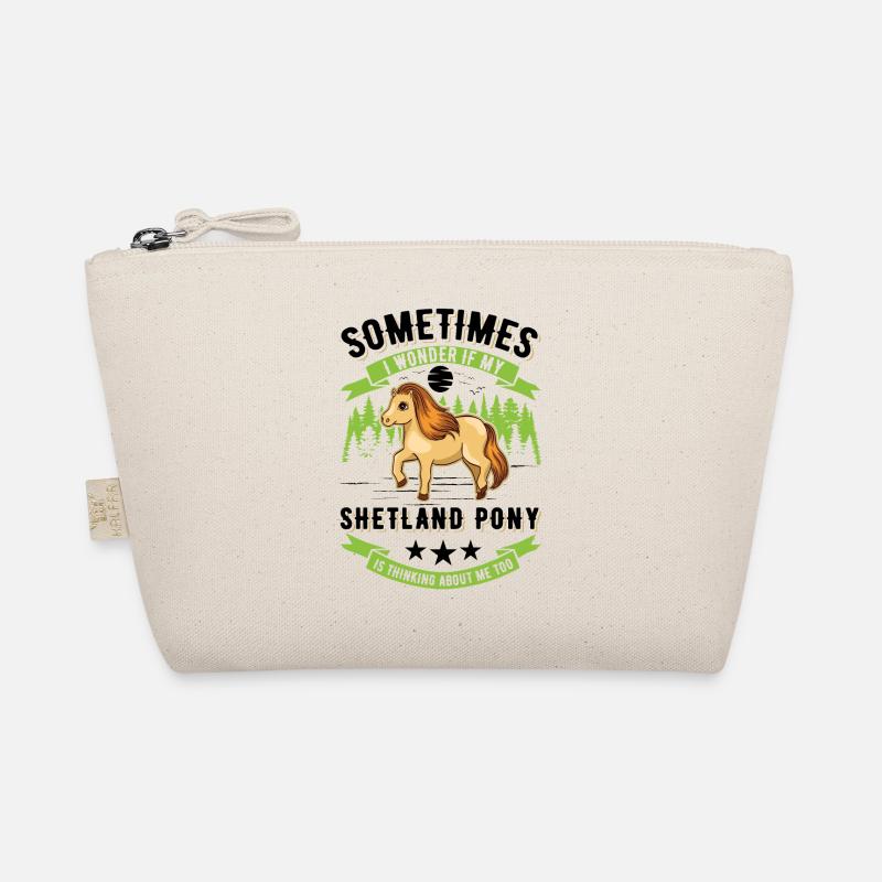 Shetland Pony Cadeau Shetland Pony Shetty Trousse biologique