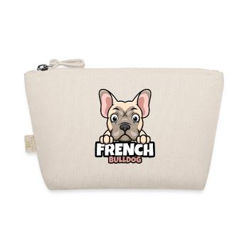 French Bulldog - Organic Pouch - nature - Front
