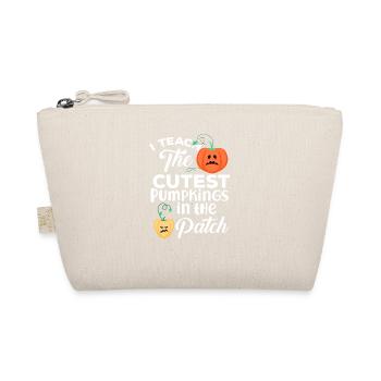 I teach the sweetest pumpkins funny Zi - Organic Pouch - nature - Front