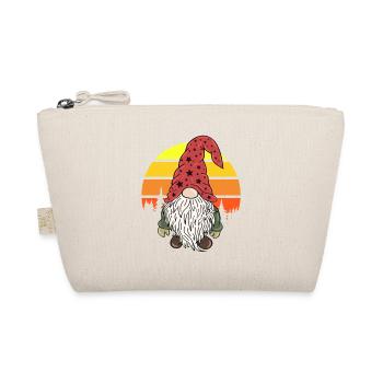 Noël Nain Gnome Vintage - Trousse biologique - nature - Devant