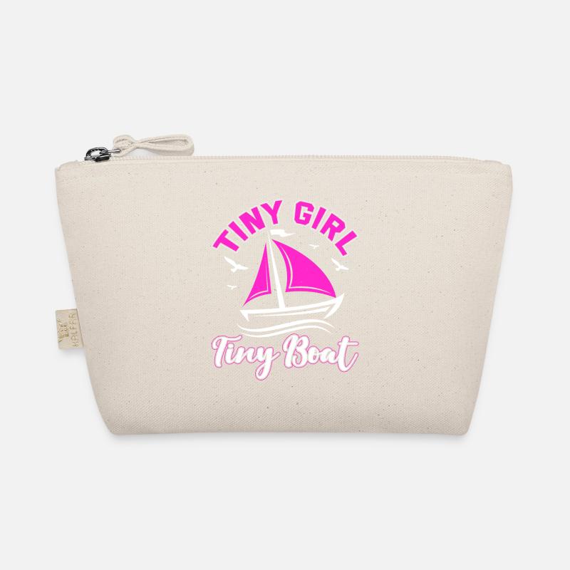 Kleines Mädchen Kleines Boot Segelschule Ostsee Bio-Täschchen