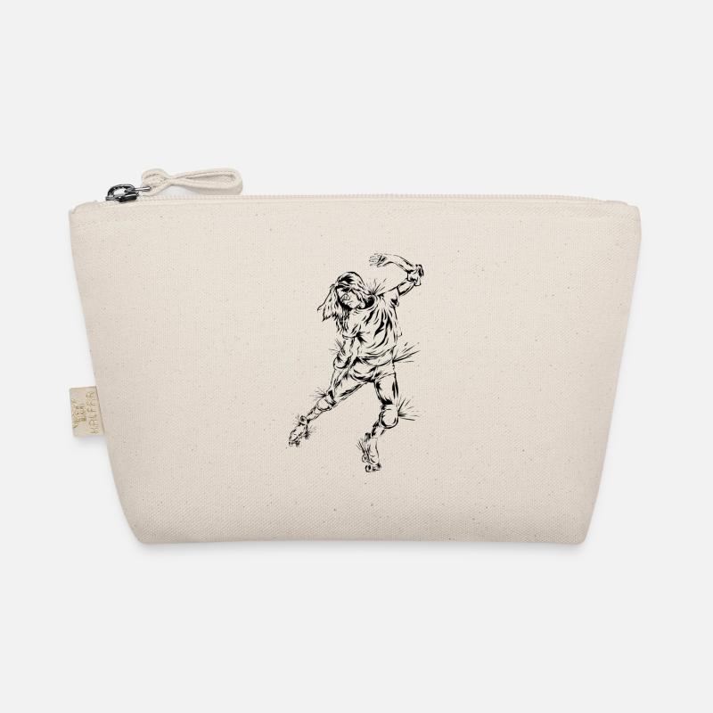 Rollschuhe Roller Skating Bio-Täschchen