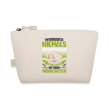 Robotic Lawn Mower Old Man Lawn Mower Robot - Organic Pouch - nature - Front