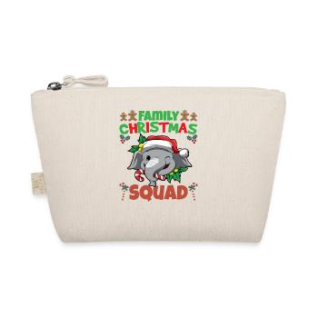 Family Matching Christmas Squad X-Mas Holidays - Bio-Täschchen - Natur - Vorne
