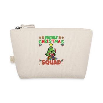 Family Matching Christmas Squad X-Mas Holidays - Bio-Täschchen - Natur - Vorne