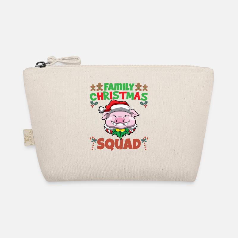 Escouade de Noël familiale Vacances X-Mas Trousse biologique