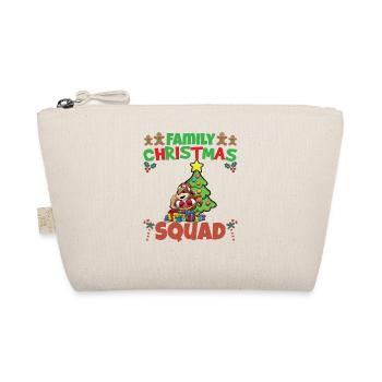 Family Matching Christmas Squad X-Mas Holidays - Bio-Täschchen - Natur - Vorne