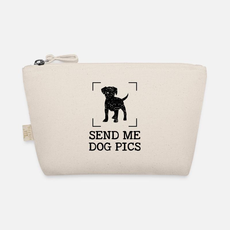 Schick mir Hundebilder Bio-Täschchen