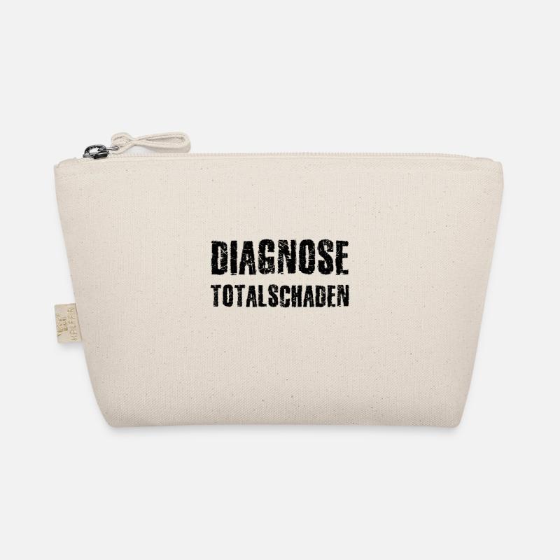 Diagnose Totalschaden Spruch Bio-Täschchen