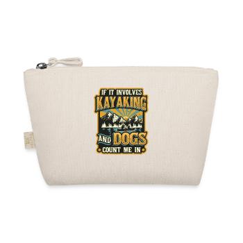 Kayak et chiens, pagaie. - Trousse biologique - nature - Devant