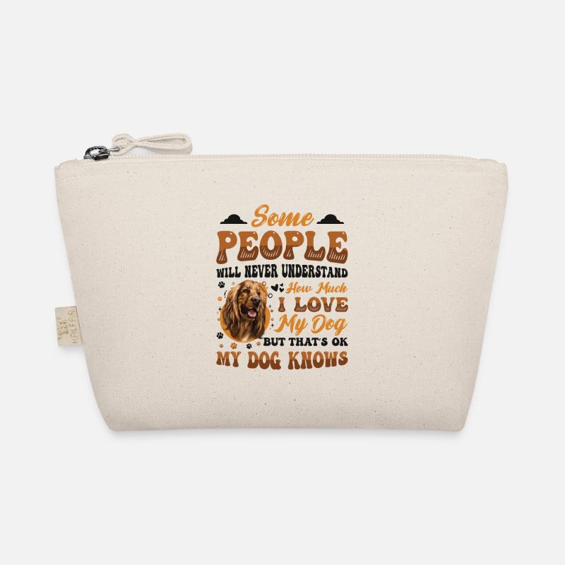 Ich Liebe Meinen Hund, Cocker Spaniel. Bio-Täschchen