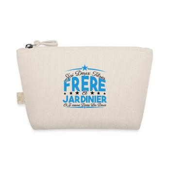 J'ai deux titres frère et Jardinier. Cadeau frère. - Trousse biologique - nature - Devant