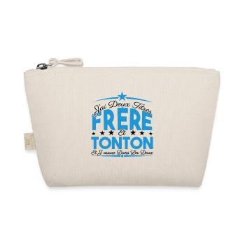 J'ai deux titres frère et Tonton. Cadeau frère. - Trousse biologique - nature - Devant