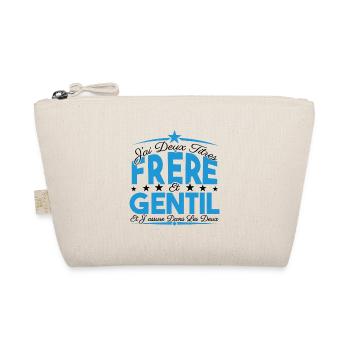 J'ai deux titres frère et Gentil. Cadeau frère. - Trousse biologique - nature - Devant