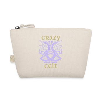 Celtic dragons, Celtic Irish ornament saying - Organic Pouch - nature - Front