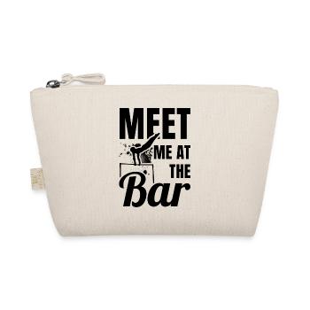 Meet Me At The Bar Gymnast Gymnastics Acrobatics S - Bio-Täschchen - Natur - Vorne