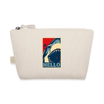 Hallo Hai - Bio-Täschchen - Natur - Vorne