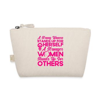 Feminist gender equality n— - Organic Pouch - nature - Front