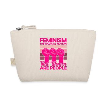 Empowerment of gender equality F - Organic Pouch - nature - Front