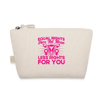 Feminism Feminist Equality of the Ges - Organic Pouch - nature - Front