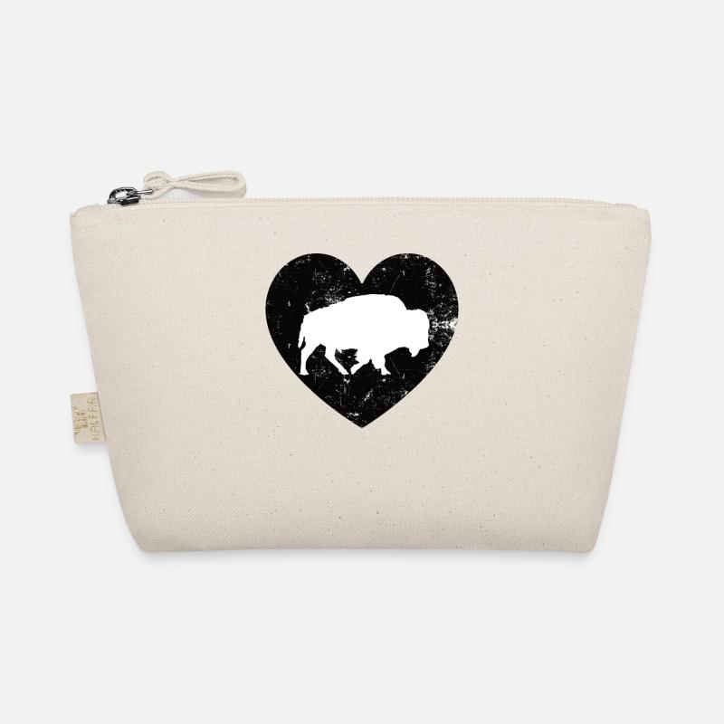 Buffalo Ox Vintage Bison Organic Pouch