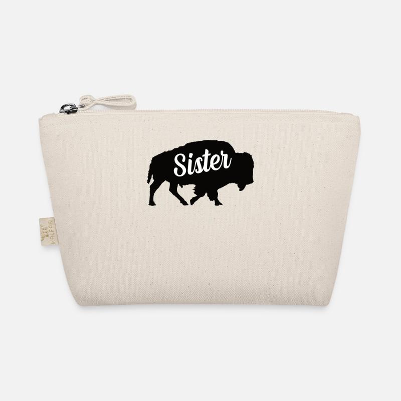 Bison Brother Beef Buffalo Zoo Father Sister Farmer Organic Pouch