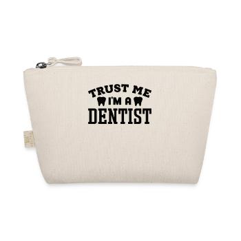 Dental assistant Dentist Tooth - Organic Pouch - nature - Front