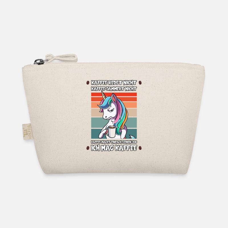Kaffee Redet Nicht Kaffee Jammert Nicht Einhorn Bio-Täschchen