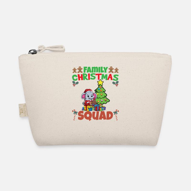 Escouade de Noël familiale Vacances X-Mas Trousse biologique