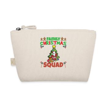 Family Matching Christmas Squad X-Mas Holidays - Bio-Täschchen - Natur - Vorne