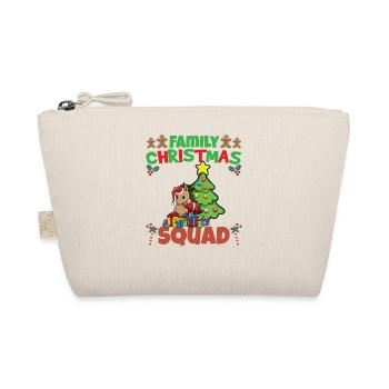 Family Matching Christmas Squad X-Mas Holidays - Bio-Täschchen - Natur - Vorne
