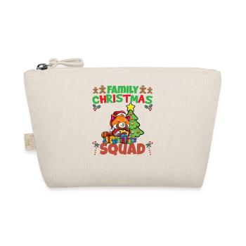 Family Matching Christmas Squad X-Mas Holidays - Bio-Täschchen - Natur - Vorne