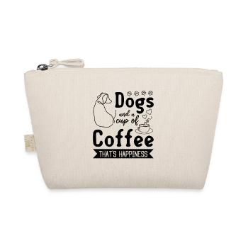 Propriétaire de chien - Des chiens et une tasse de café qui est Happin - Trousse biologique - nature - Devant