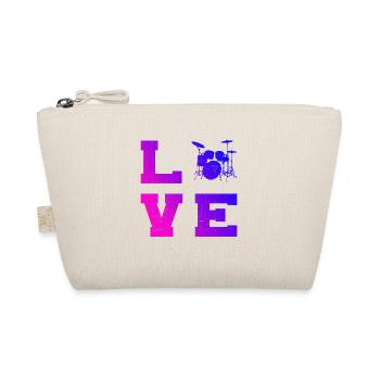 Women's Drums Drummer Percussion - Organic Pouch - nature - Front