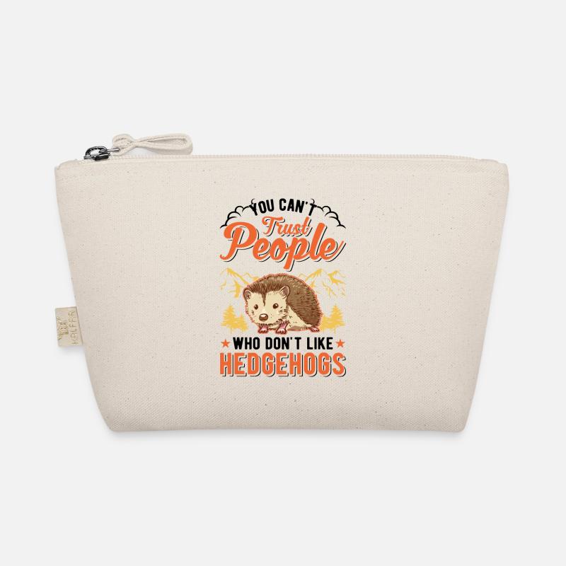 Hedgehog Gift Stacheligel Organic Pouch