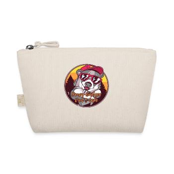 Funny Honey Badger Vinateg Honey Badger - Organic Pouch - nature - Front