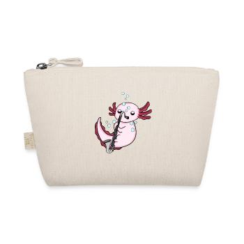 Bass Clarinet Axolotl Big Band Children's Orchestra - Organic Pouch - nature - Front